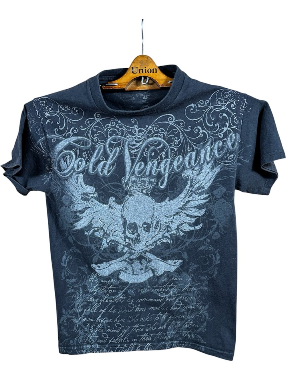 Gold Vengeance Men’s/ Unisex Graphic Short Sleeve T-Shirt Size S